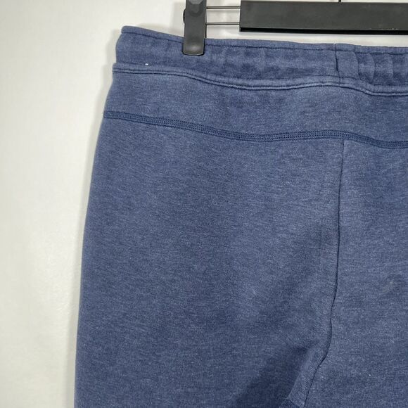 Nike Joggers Sweatpants Mens Large Navy Blue 32x30 Tapered Drawstring Pockets - Picture 12 of 16